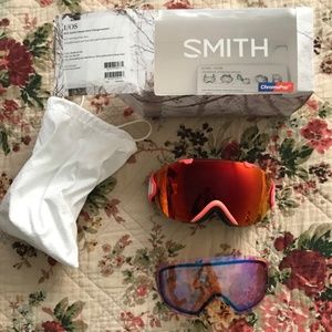 SMITH I/OS Goggles in Sunburst, 2 Chromapop lenses